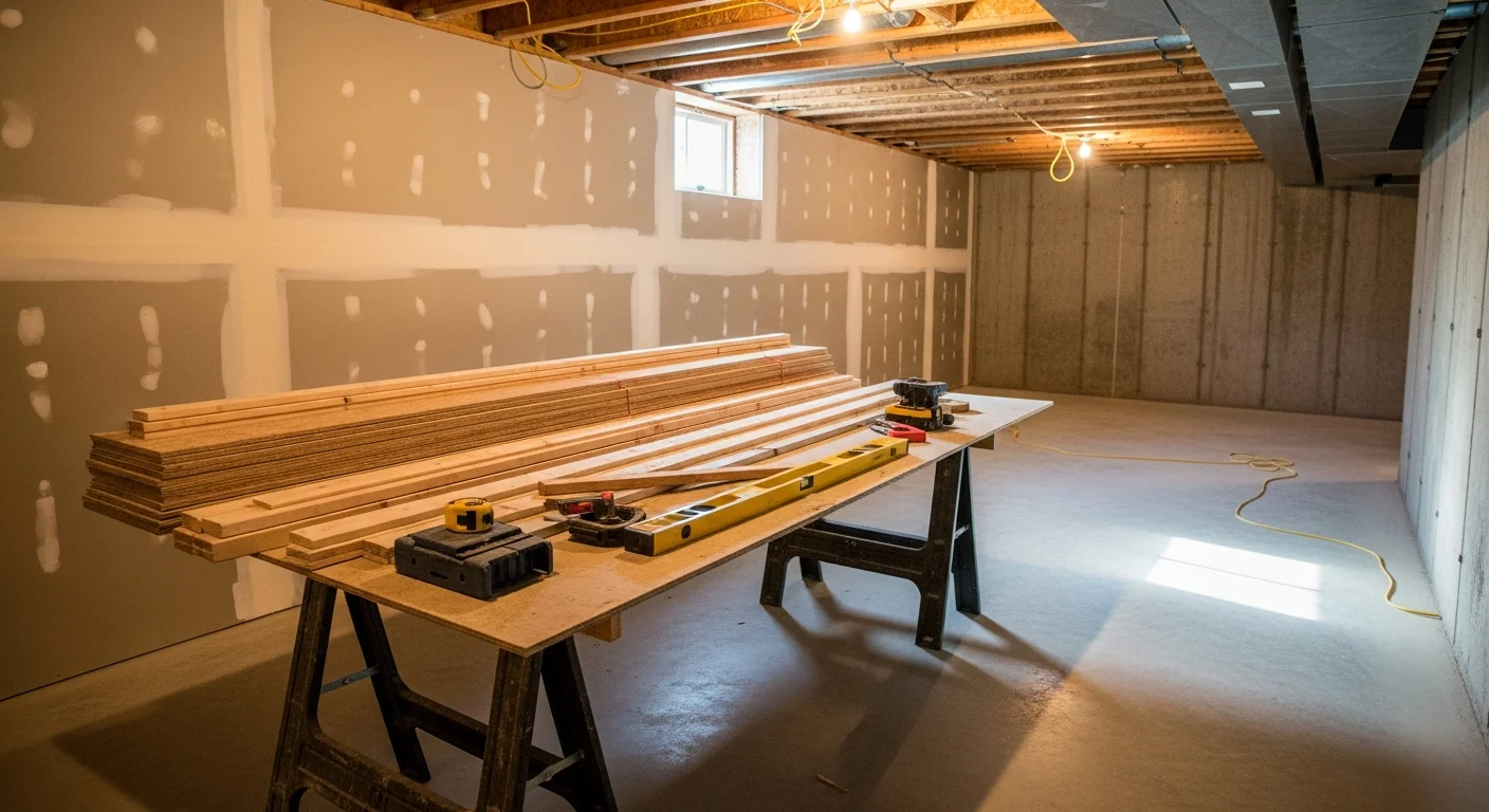 General contractor team working on home construction project