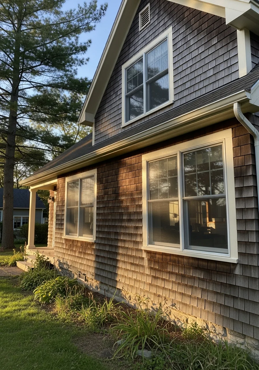 A Door County seasonal home showing professional work that withstands the region's weather and seasonal demands.