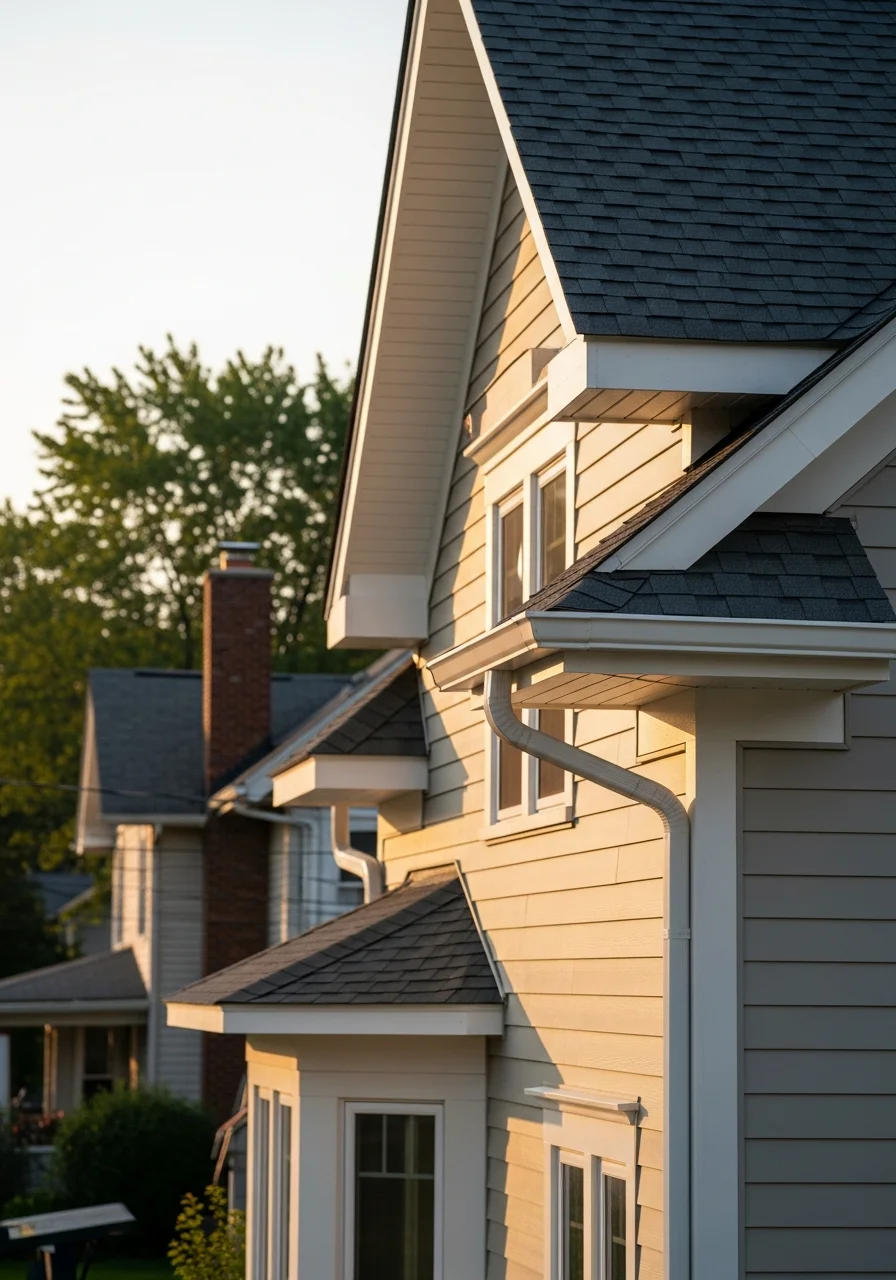 A completed project in Fond Du Lac demonstrating professional craftsmanship and quality work on a home exterior.