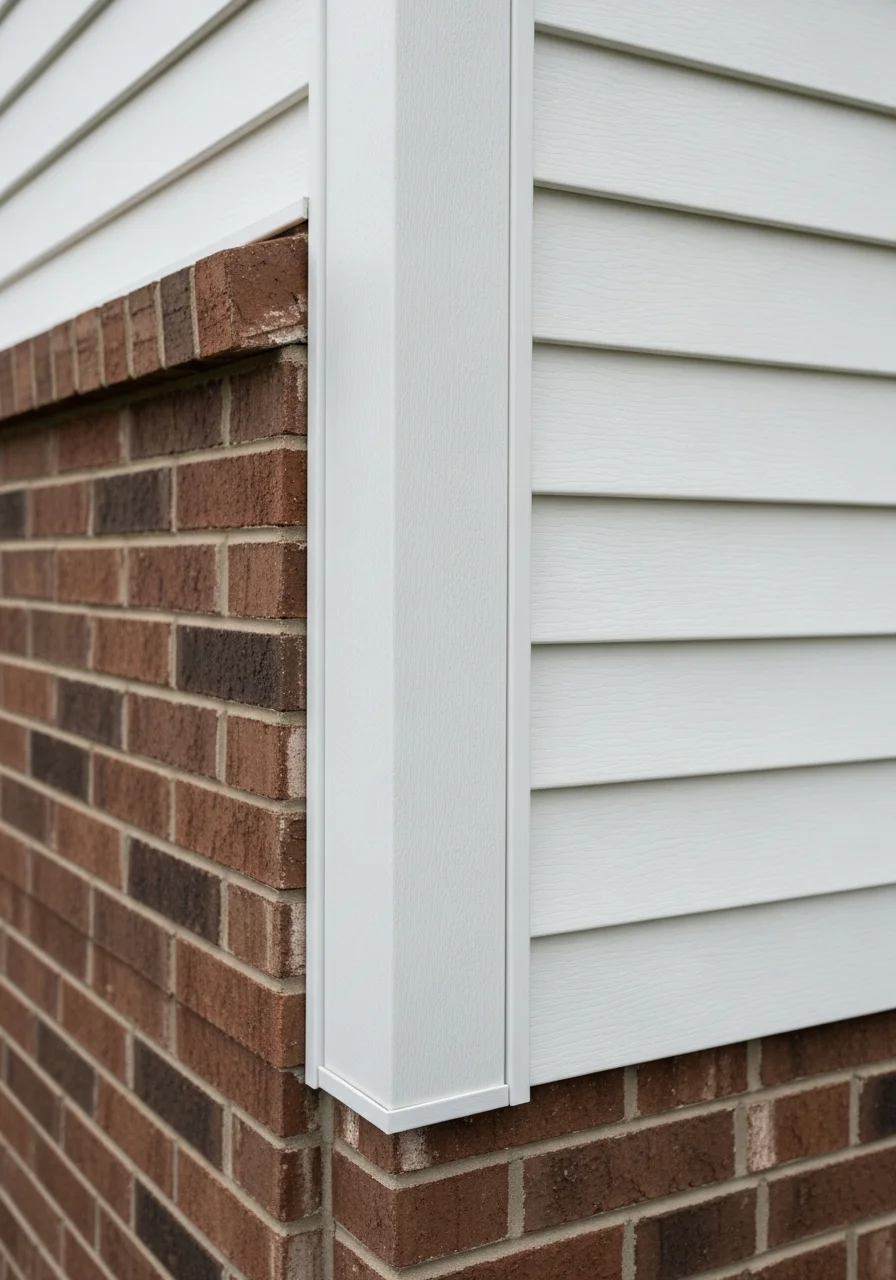 A close-up of quality workmanship on a Wrightstown property exterior, showing attention to detail and finish.